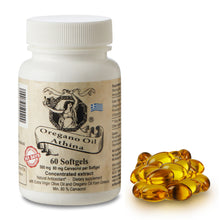 Load image into Gallery viewer, Athina Oregano Oil Softgel Forte 500 mg, 80 mg Carvacrol min per Softgel
